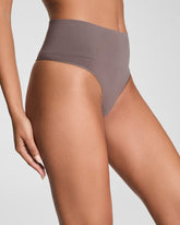 SPANXshape™ ExtraOrdinary Supima® Cotton Thong | Smoke